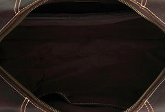 Leather Mens Weekender Bag Duffle Bag Overnight Bag Travel Bag - iwalletsmen