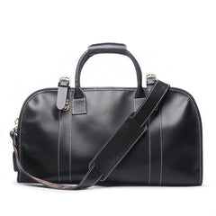 Cool Leather Mens Weekender Bags Vintage Travel Bags Duffle Bag - iwalletsmen