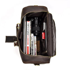 Leather Mens Weekender Bags Vintage Cool Travel Bag Duffle Bag Bag - iwalletsmen
