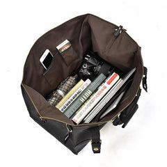 Cool Leather Mens Large Weekender Bag Vintage Travel Bag Duffle Bag for Men - iwalletsmen