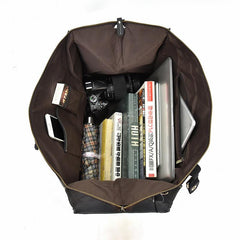Cool Leather Mens Large Weekender Bag Vintage Travel Bag Duffle Bag for Men - iwalletsmen