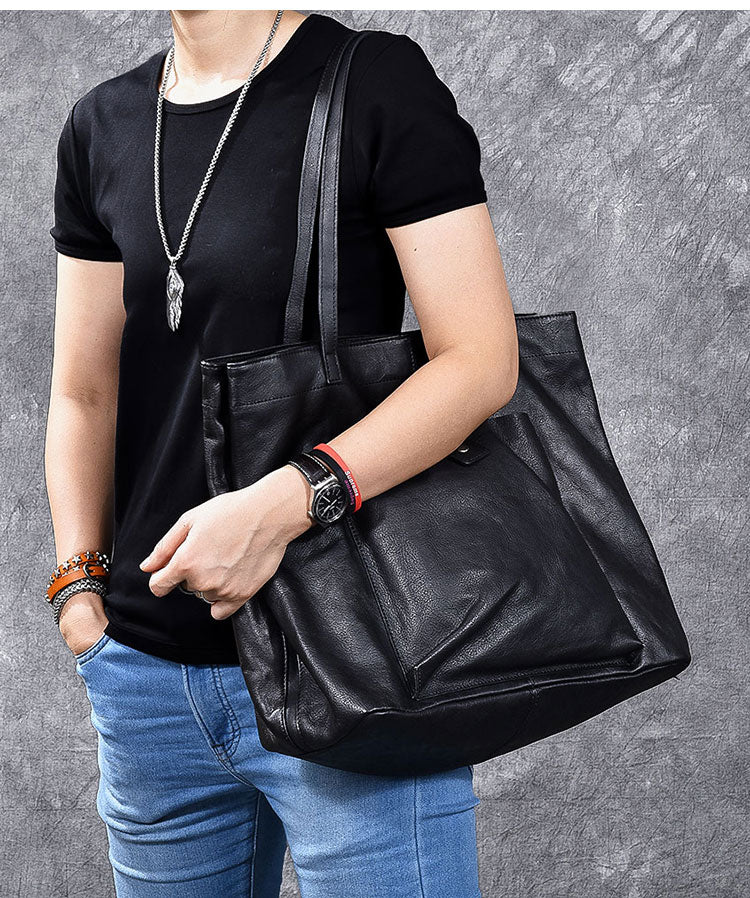 Classic Leather Satchel / Handbag from Israel - 100% Leather