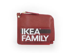 Leather Mens Zipper Small Wallet Wristlet Wallet Clutch Wallet Small Wallet for Men - iwalletsmen