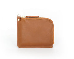 Leather Mens Zipper Small Wallet Wristlet Wallet Clutch Wallet Small Wallet for Men - iwalletsmen