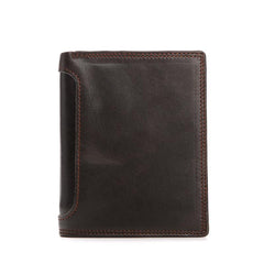 Leather Slim Small Mens Wallet Bifold billfold Wallet for Men - iwalletsmen