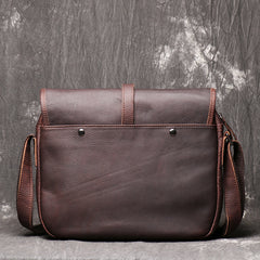 Maroon Cool Leather 10 inches Brown Messenger Bag Side Bag Courier Bag For Men - iwalletsmen