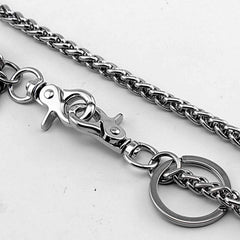 Cool Silver Tag Men's Pants Chain Biker Wallet Chain Jeans Chain Jean Chain Wallet Chain For Men - iwalletsmen