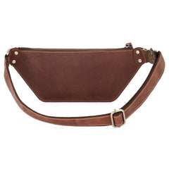 Mens Leather Hip Pack Fanny Pack Belt Bag Bumbag Waist Bags For Men