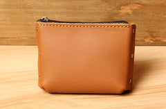 Mens Small CHange Wallet Pouch Leather With Key Card Holder Car Key Case for Men