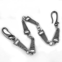 Cool SAW Silver Punk Pants Chain Wallet Chain Jeans Chain Jean Chain Biker Wallet Chain For Men - iwalletsmen