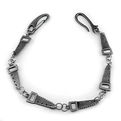 Cool SAW Silver Punk Pants Chain Wallet Chain Jeans Chain Jean Chain Biker Wallet Chain For Men - iwalletsmen