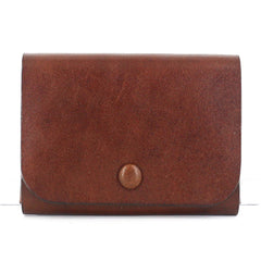 Leather Mens Front Pocket Wallet Small Wallets Card Wallet Change Wallet for Men - iwalletsmen