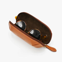 Cool Leather Mens Leather Tobacco Pipe Case Zipper Tobacco Pipe Case for Men - iwalletsmen