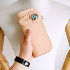 [On Sale] Badass Mens Leather Biker Chain Wallet Badass Long Biker Wallet with Chain - iwalletsmen