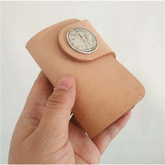 [On Sale] Handmade Mens Leather Biker Key Wallets Cool Small Key Wallet Key Holder - iwalletsmen