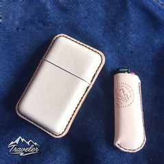 Leather Mens Cigarette Holder Case Vintage Custom Cigarette Cases for Men - iwalletsmen