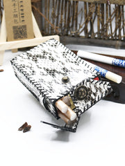 Cool Leather Mens Engraved Floral Cigarette Holder Handmade Cigarette Holder Cases for Men - iwalletsmen