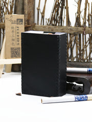 Cool Handmade Leather Mens Black Cigarette Holder Case for Men - iwalletsmen