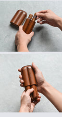 Cool Green Leather Mens 2pcs Cigar Case Cool Custom Leather Cigar Case for Men - iwalletsmen
