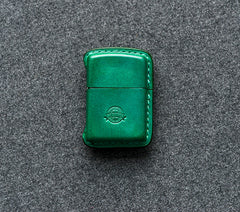 Cool Mens Leather Zippo Lighter Case Custom Zippo lighter Holder for Men - iwalletsmen
