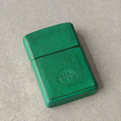 Cool Mens Leather Zippo Lighter Case Handmade Custom Zippo lighter Holder for Men - iwalletsmen