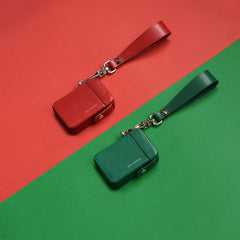 Cool Leather Mens 20pcs Cigarette Holder Case Wristlet Cigarette Case for men - iwalletsmen
