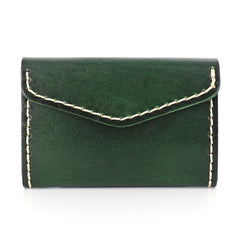 Leather Mens Card Wallet Front Pocket Wallets Cool Small Change Wallet for Men - iwalletsmen