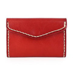 Leather Mens Card Wallet Front Pocket Wallets Cool Small Change Wallet for Men - iwalletsmen