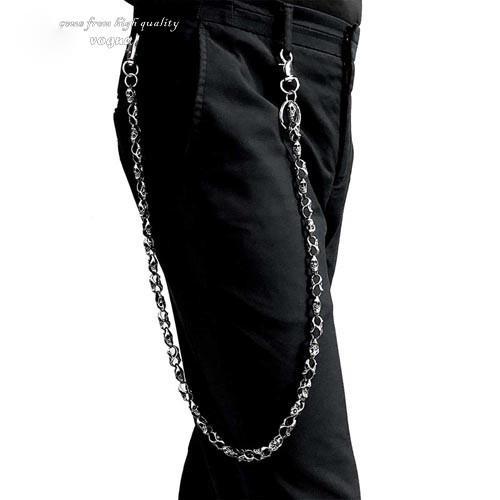 34 INCH Skull Strong Wallet Chain For Bikers, Truckers Heavy Jean Pants Chain