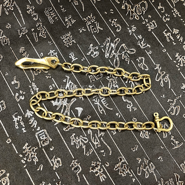 Cool Copper 19'' Key Chain Rock Pants Chain Biker Wallet Chain Jeans Chain Jean Chains for Men - iwalletsmen