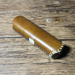 Handmade Leather Red Mens Kt&g Lil Mini Cigarette Case Kt&g Lil Mini Holder for Men - iwalletsmen