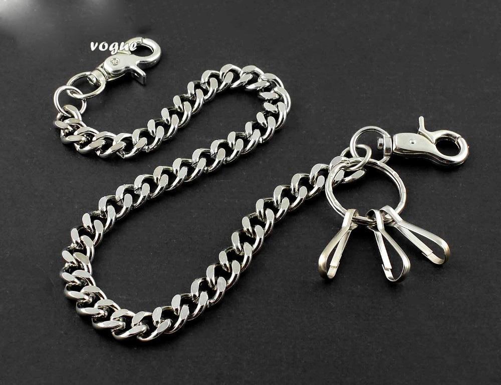 Badass Silver Mens Wallet CHain Pants Chain Silver Jeans Chain Jean Ch –  iwalletsmen