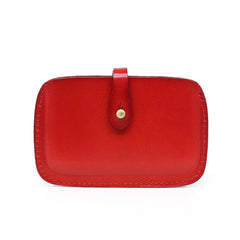 Handmade Leather Mens Card Wallet Front Pocket Wallets Small Wallets for Men - iwalletsmen