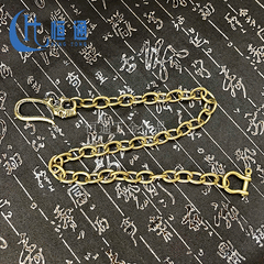 Cool Copper 19'' Key Chain Rock Pants Chain Biker Wallet Chain Jeans Chain Jean Chains for Men - iwalletsmen