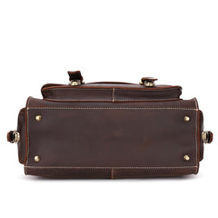 Vintage Leather Men's Shoulder Camera Bag Shoulder SLR Side Bag For Men - iwalletsmen