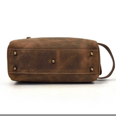 Portable Vintage Mens Leather Zipper Clutch Purse Bag Clutch Bag For Men - iwalletsmen