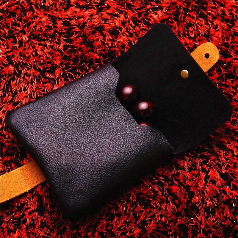 Renaissance Leather Pouch Celtic Viking Coin Pouch Medieval Steampunk Small Wallet Purse For Men Women Larp Cosplay