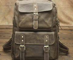 Vintage Mens Backpacks Laptop Backpack Travel Backpack Bags for Men - iwalletsmen