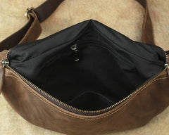 Cool LEATHER MENS FANNY PACK FOR MEN BUMBAG Vintage WAIST BAG for Men - iwalletsmen