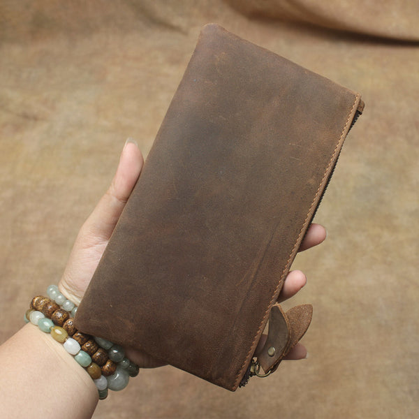 zipper wallets men Long Zipper Wallet Mens Long Wallet With Zipper Mens Zip Wallets Zip Pouch Wallet