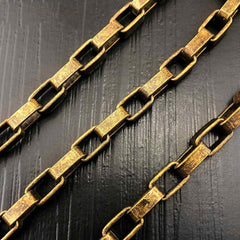 Cool Brass Gold Mens Wallet Chain Biker Wallet CHain Pants Chain Jeans Chain Jean Chain For Men - iwalletsmen