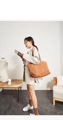 Simple Canvas Womens Mens Tote Bag Messenger Tote Shoulder Bags Canvas Tote Purse for Women - iwalletsmen
