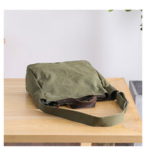 Canvas Mens Womens Large Side Bag Postman Bag Handbag Tote Bag Messenger Bag for Men - iwalletsmen