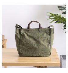 Canvas Mens Womens Large Side Bag Postman Bag Handbag Tote Bag Messenger Bag for Men - iwalletsmen