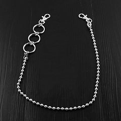 SOLID STAINLESS STEEL BIKER Mens Womens PANTS CHAIN Jeans Chain Jean Chain Biker Wallet Chain FOR MEN - iwalletsmen