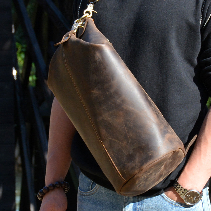 Men bucket bag discount