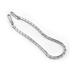 Badass Silver Mens Biker Wallet Chain STAINLESS STEEL Pants Chain Wallet Chain For Men - iwalletsmen