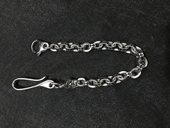 Solid Stainless Steel Cool Punk Rock Skull Wallet Chain Biker Trucker Wallet Chain Trucker Wallet Chain for Men