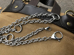 Solid Stainless Steel Cool Punk Rock Wallet Chain Biker Trucker Wallet Chain Trucker Wallet Chain for Men