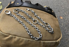 Solid Stainless Steel Cool Punk Rock Wallet Chain Biker Trucker Wallet Chain Trucker Wallet Chain for Men